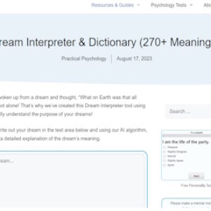 Dream Interpreter & Dictionary
