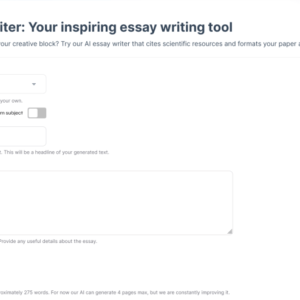 CustomWritings AI Essay Writer