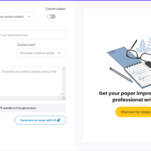 Fast AI Essay Writer