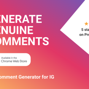Comment Generator for Instagram