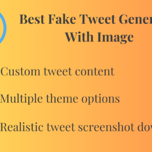 Best Fake Tweet Generator With Image