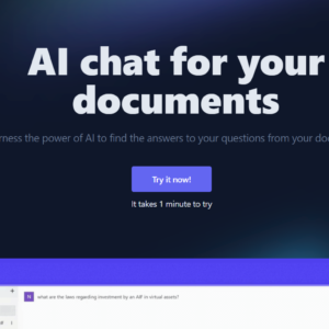 Documind AI – Chat with PDF