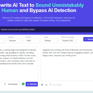Free AI Rewriter and Humanizer