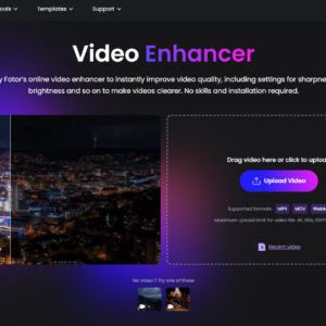 Fotor video enhancer