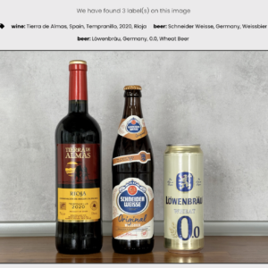 Alcohol Label Recognition API