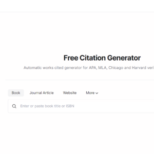 Citation Generator AI