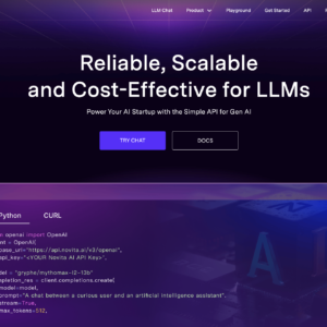 Novita AI LLM API
