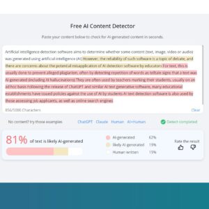 AI Content Detector