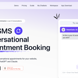 NewOaks AI  – 24/7 Conversation Appointment Booking AI Chatbot