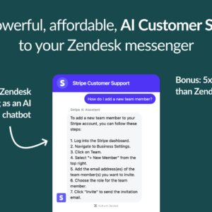 Zendesk AI (but cheaper)
